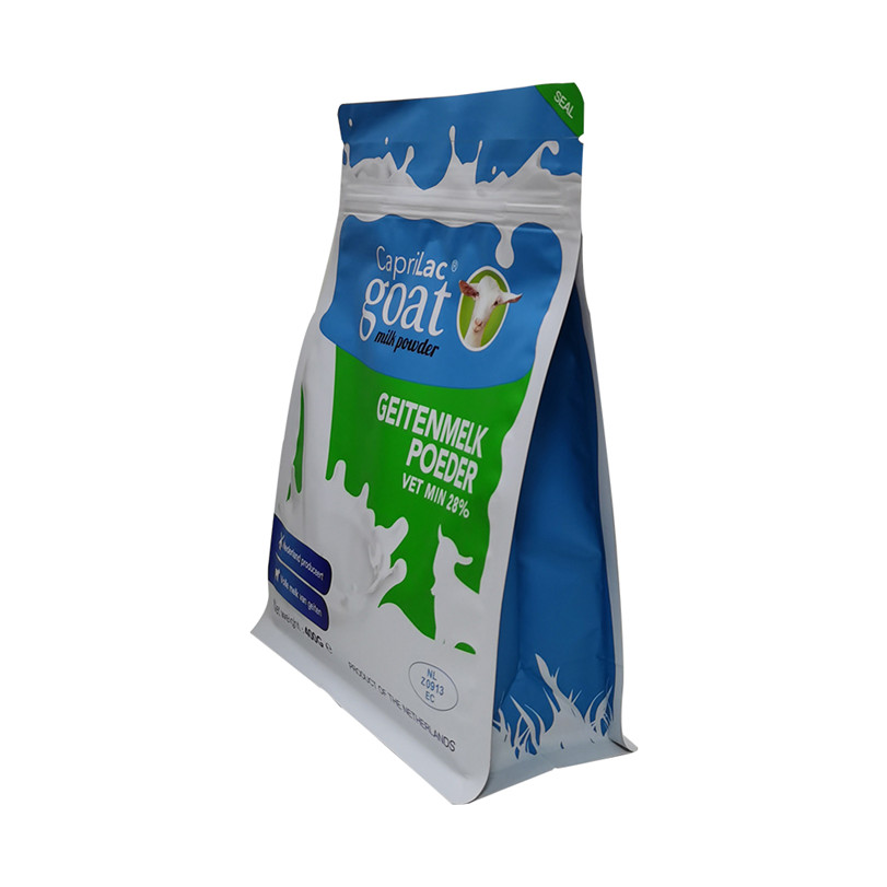 Inventory Foil Lined Zipper Plastic Zip Lock Eco Friendly Milk Packaging Pouch