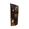 Umweltfreundliche biologisch abbaubare glänzende schwarze farbenfrohe Druckmatte Matte schwarze Kaffeetaschen