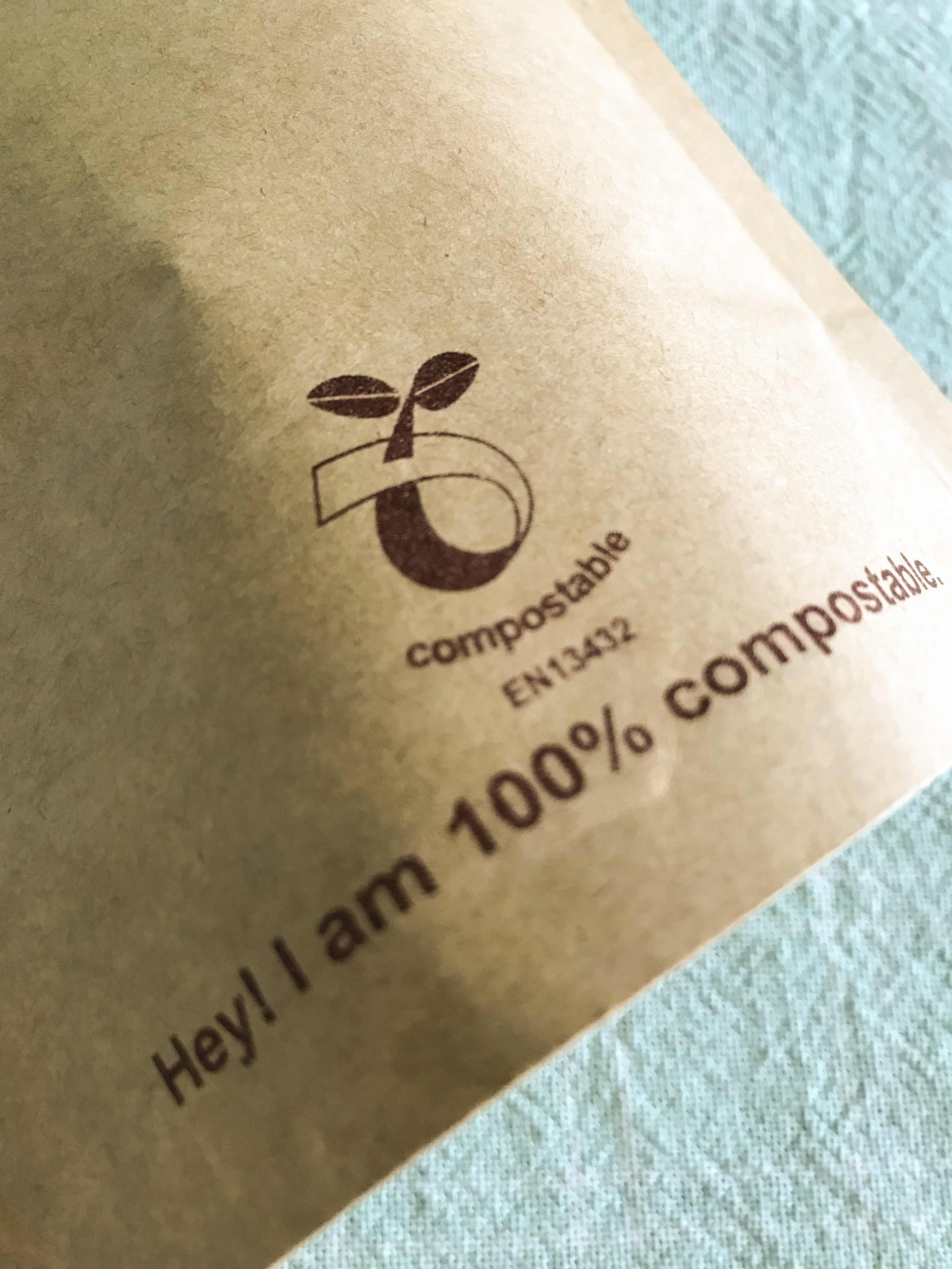 Compostable Kraft Pouches are great natural-looking alternative to petroleum-based plastics