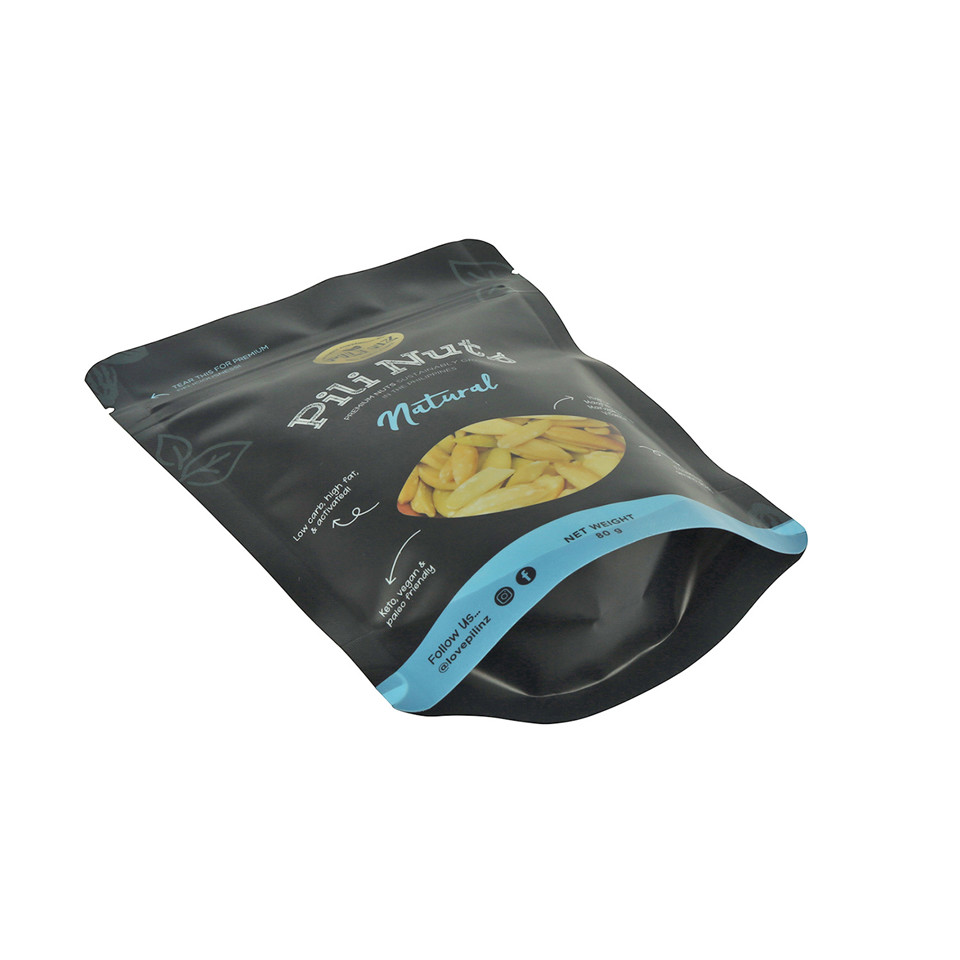 Custom Printed Recyclable Materials Laminated Material Stand Up Zipper Bag Manufacturers