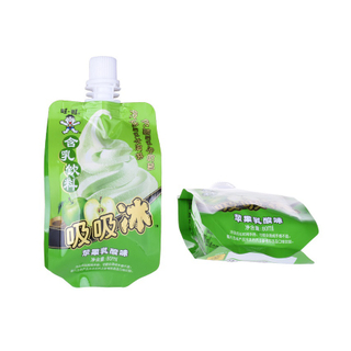 Custom Size Recycled Barrier Spouted Liquid Stand Up Pouches Wholesale