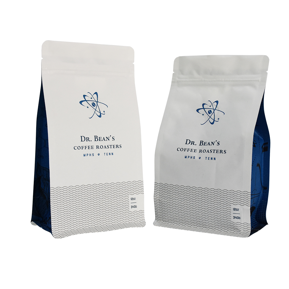 Custom Design Full Matte Finish Stand Up Packaging Pouches