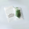 Bolsa de embalagem vegetal biodegradável reutilizável