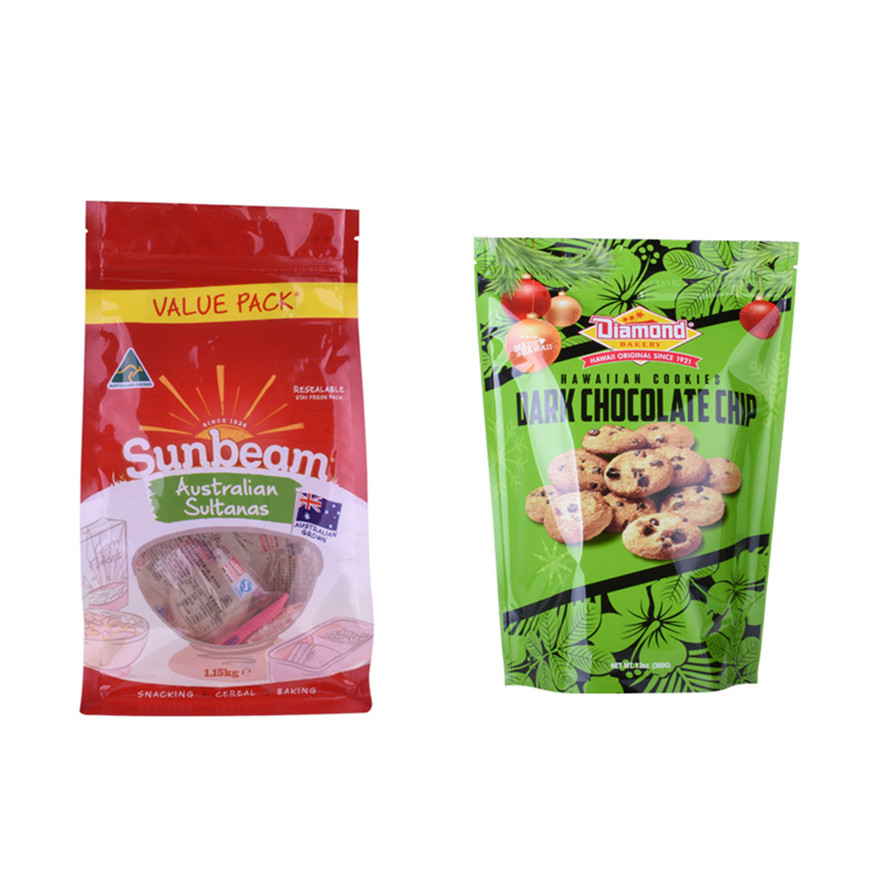 Plastic Moistureproof U Bottom Seal With Tin Tie Eco Friendly Packaging Supplier