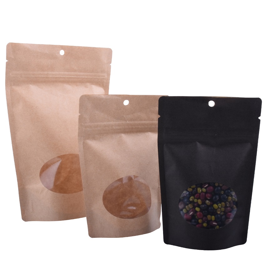 Personalized Design Printed Resealable Cellophane Spice Packaging Pouch