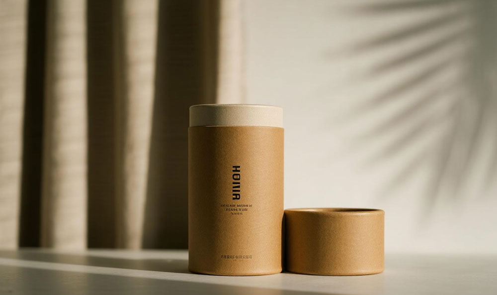 Zylinderverpackungsdesign