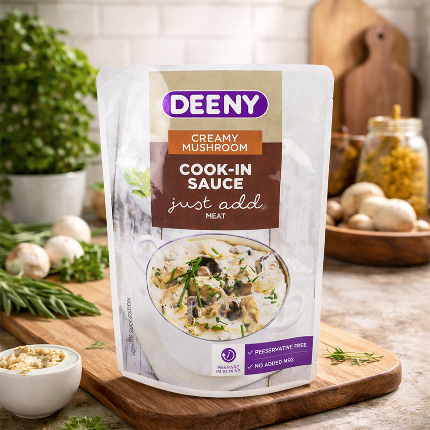 Custom Sauce Retort Pouch