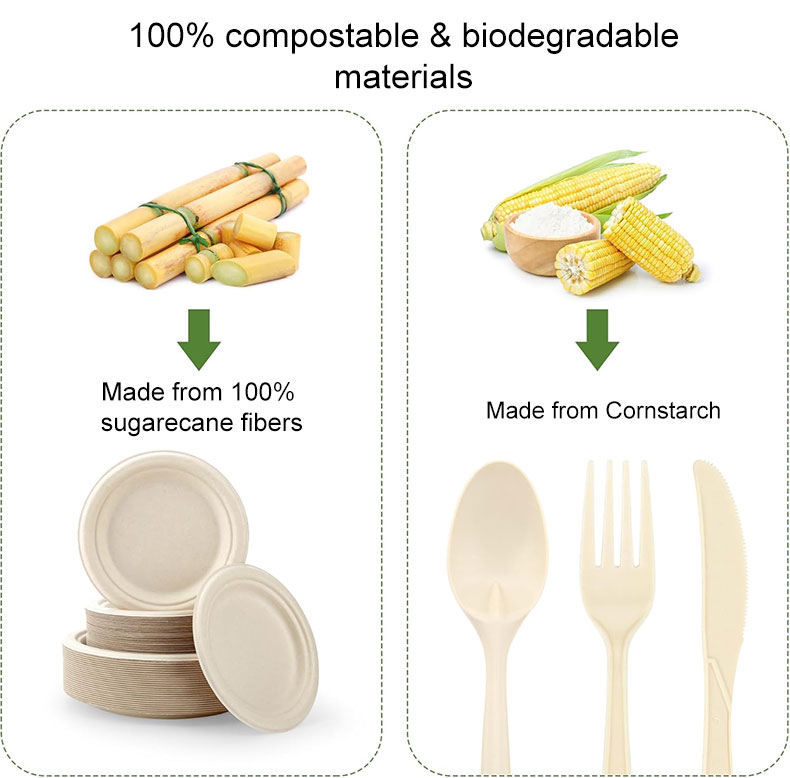 custom biodegradable tableware