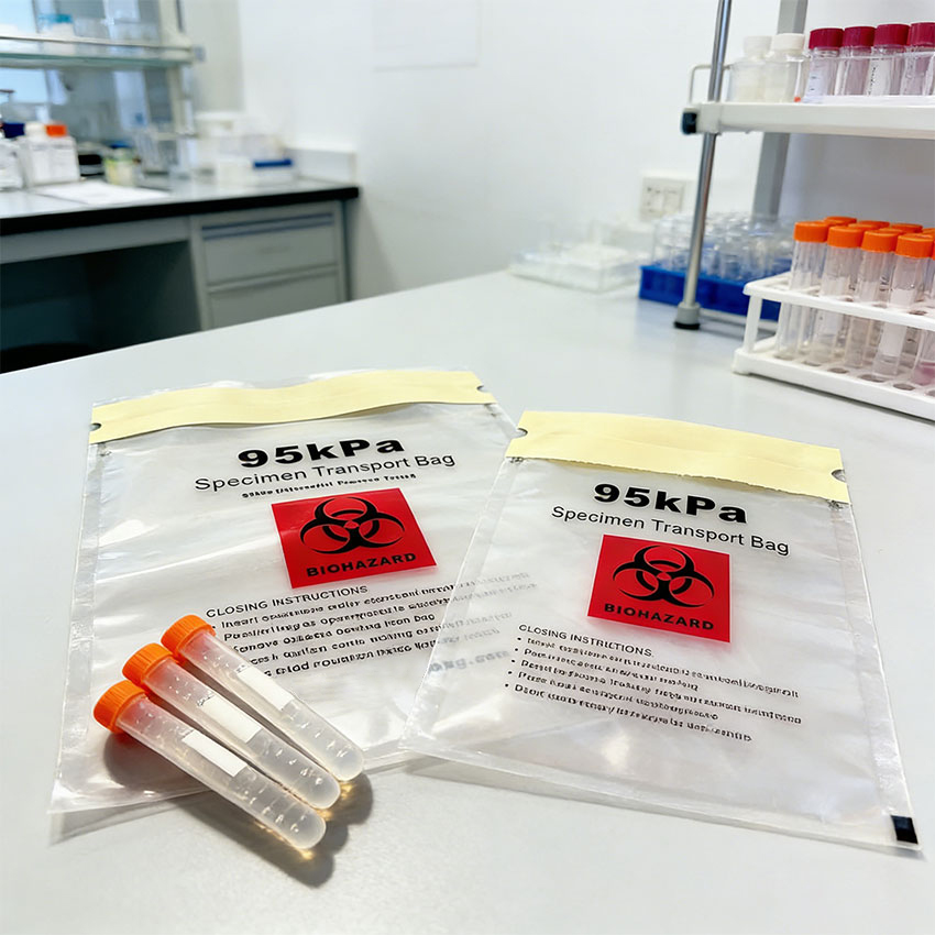 Biohazard Specimen Transport Bag​