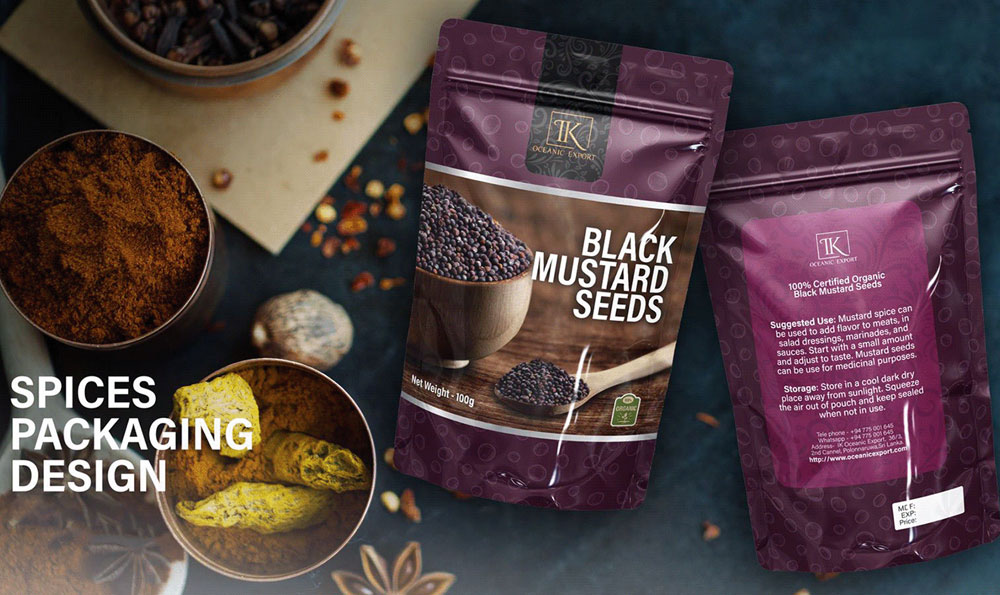 recyclable and compostable spice packaging bags