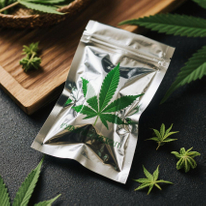Customizable Ziplock Mylar Smell Proof Weed Bags Wholesale
