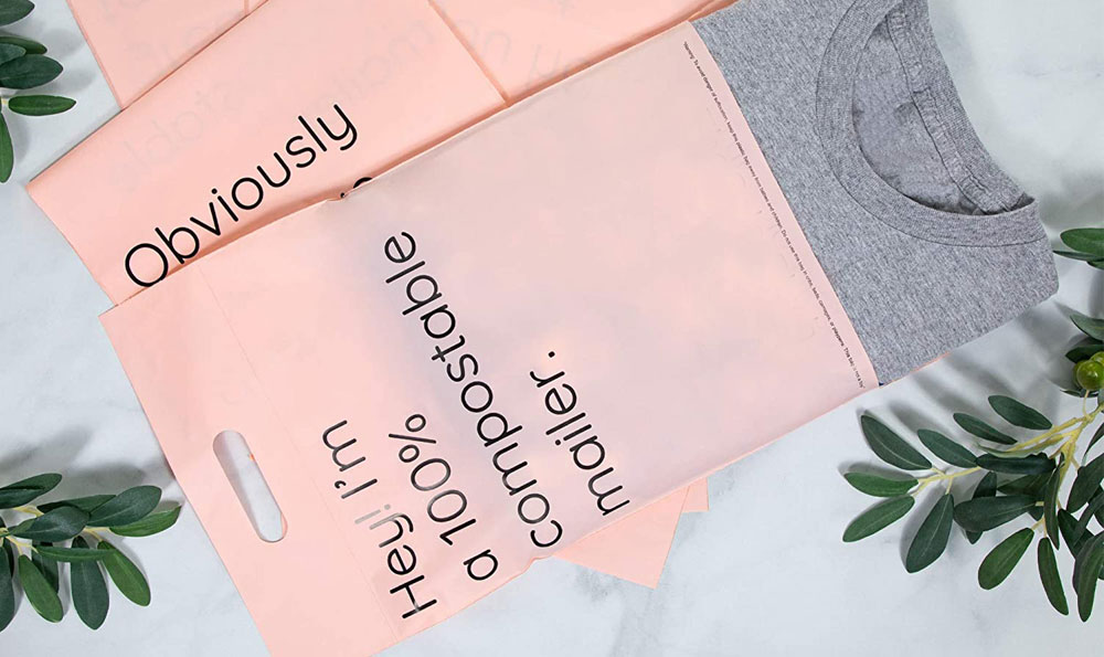 sac de vêtements compostable