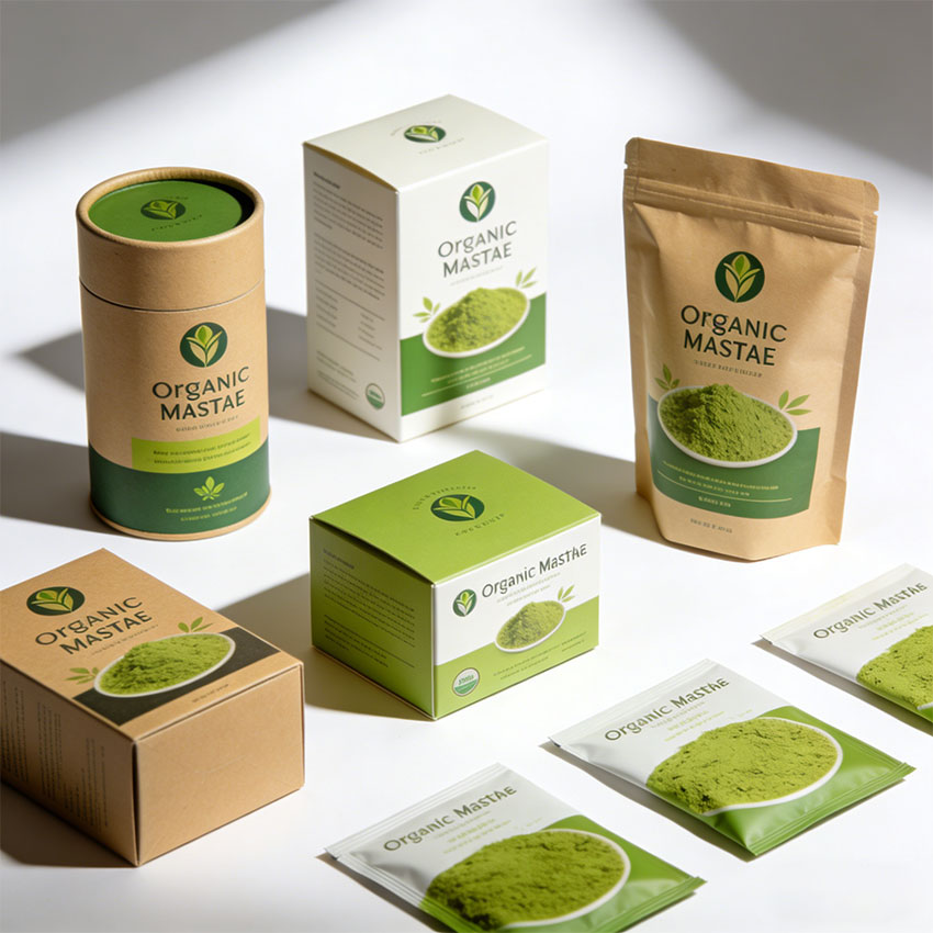 Eco-friendly Custom Matcha Packaging Solutions