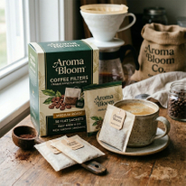 Custom Teabag Style Coffee Filters (flat Sachets)