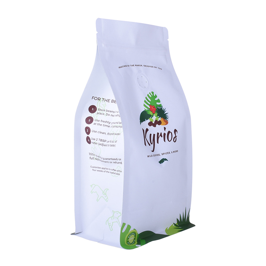 Wholesale PLA Coffee Bag Flat Bottom Factory From China