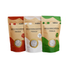 Empty Natural Kraft Paper Customised Chili Sea Salt Dry Spices Bags