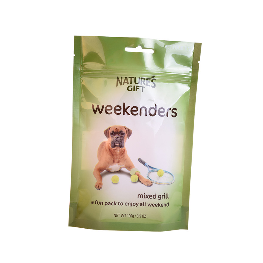 Food Grade Spot Gloss With Matte Dog Treat Packaging Wholesale