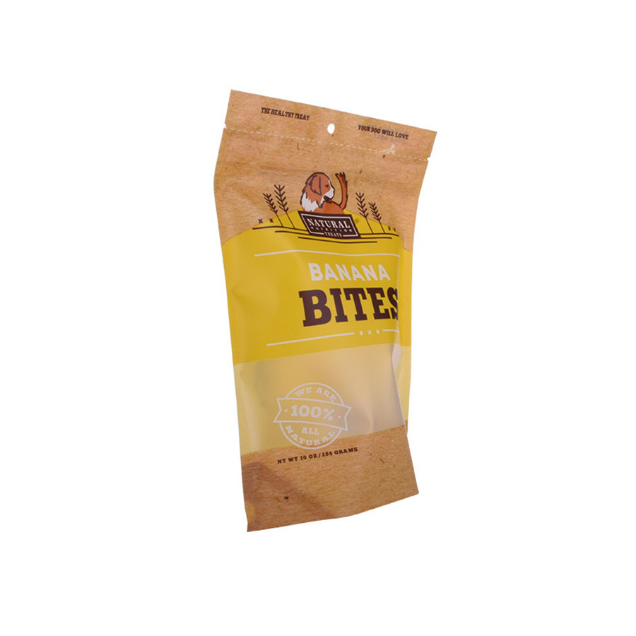 Impressão colorida biodegradável Stand Up Pet Food Bag