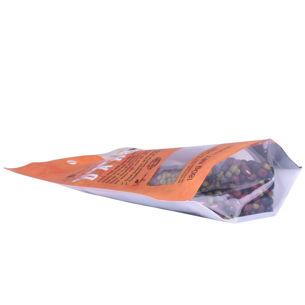 Nouveau design pochettes en papier kraft imprimées en plastique en plastique