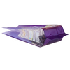 Custom Self Sealing Transparent Side Gusset Pouch Granola Packaging Food Grade Plastic Recycled Bag
