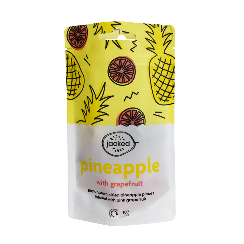 Aluminum Laminated Dried Fruit Packaging Stand Up Pouch Resealable Matte Printed Doypack Flexible Bag
