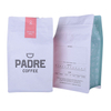 Reusable Coffee Flat Bottom Custom Food Grade Packaging Self-sealing Square Protein Powder Packing