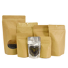 Exquisite Tear Notch Wholesale Kraft Stand Up Pouches