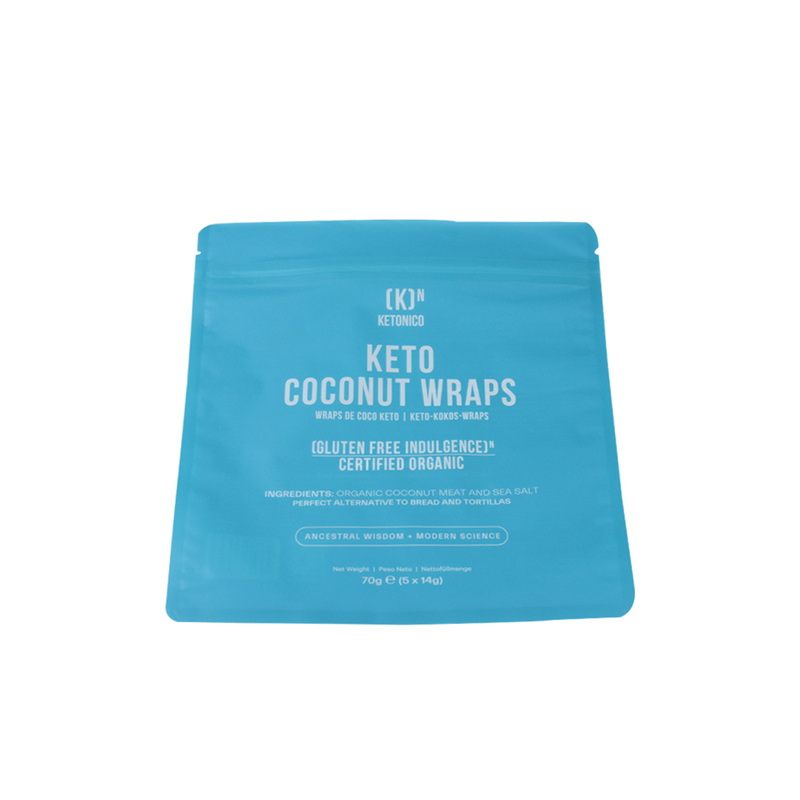 Resealabele U Bottom Seal Biodegradable Wrapper