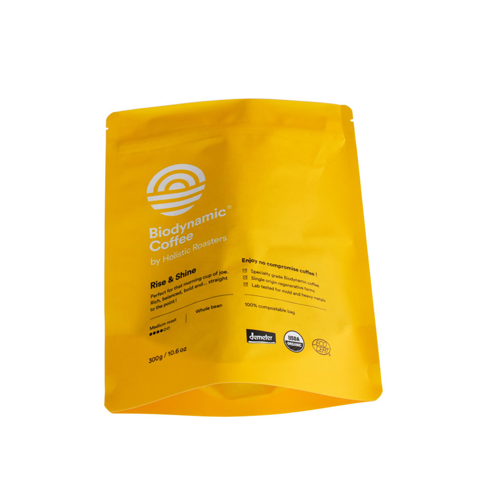 Biodegradable Materials Heat Seal Gravure Printing Colorful Top Quality Plastic Packaging Bags Manufacturers