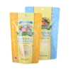 Wholesale Rip Zipper Clear Box Bottom Coffee Pouch 