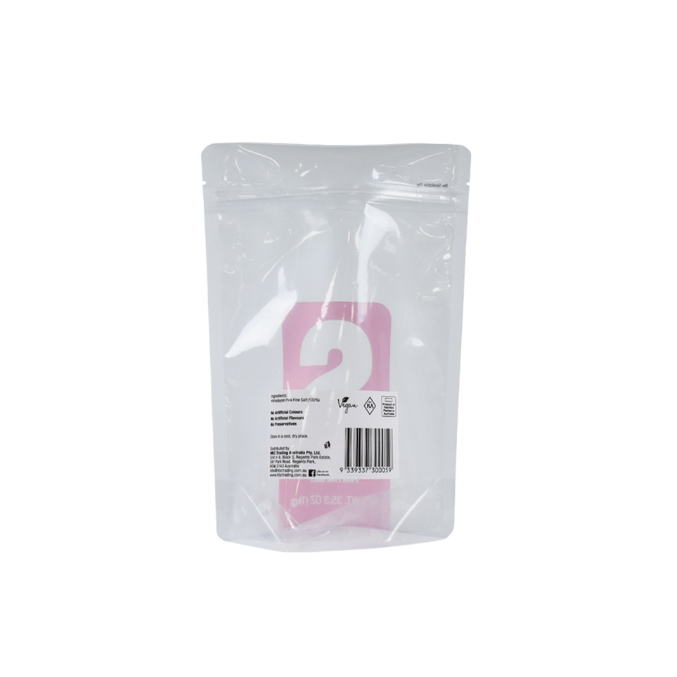 Reusable Reclosable Pouch Paper Ziplock Bag Candy Packaging