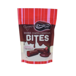 Back Seal Eco Friendly Excellent Custom Snack Bags with Tear Notch