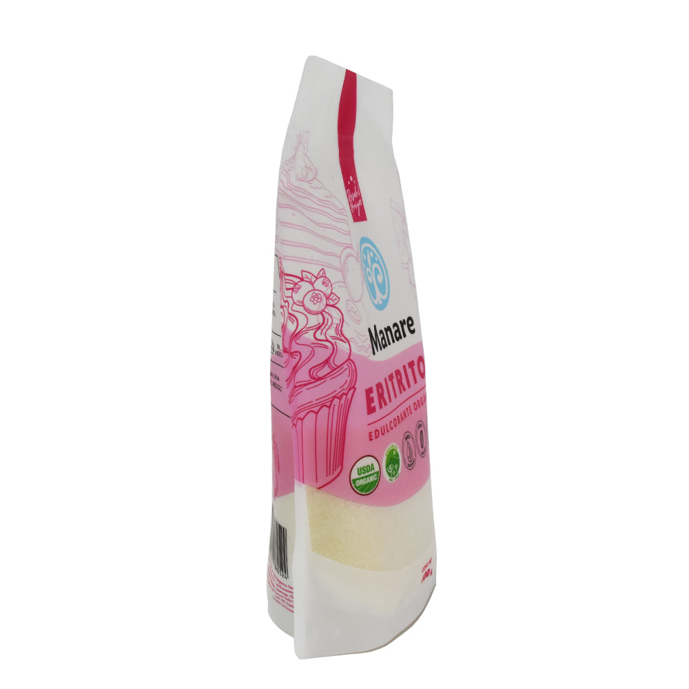 Laminated Material Double Zipper K-seal Bath Salt Pouch Window