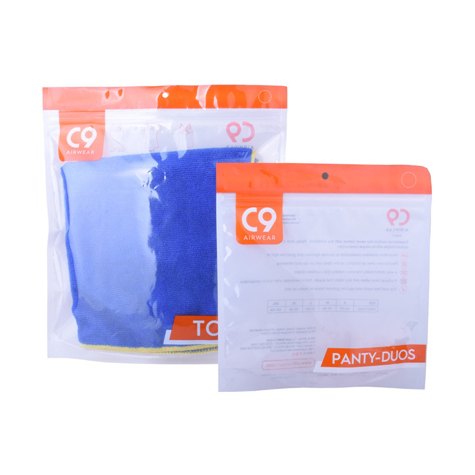Gravure Printing Colorful Eco Friendly Dry Cleaning Garment Bag with Tear Notch Wholesale
