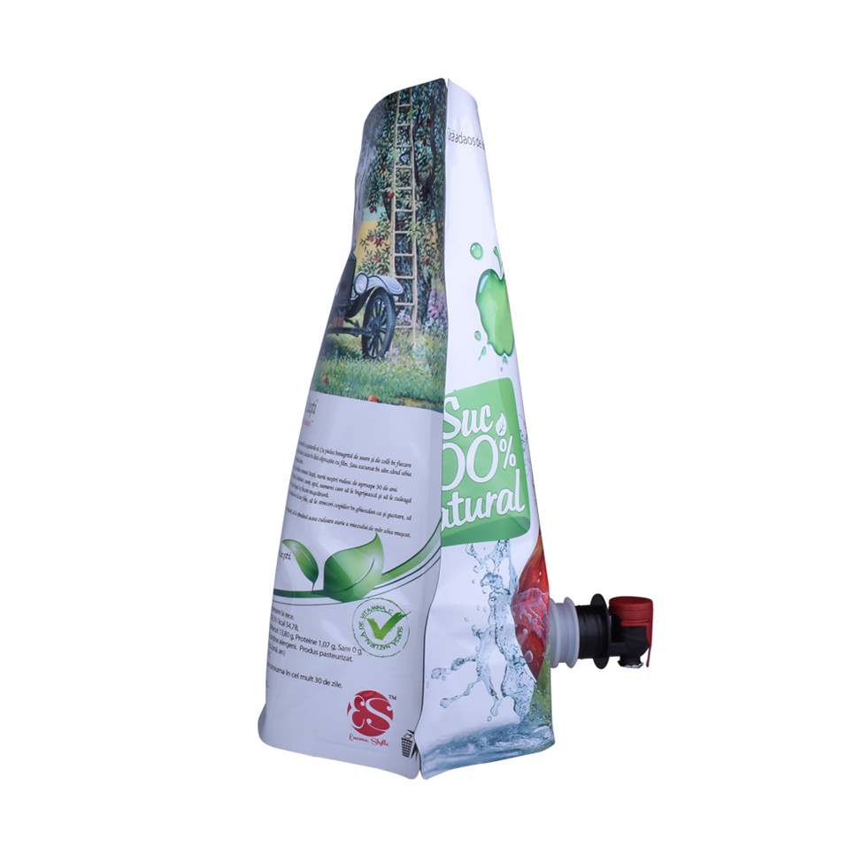 Custom Printed Ziplock Stand Up Spout Pouch