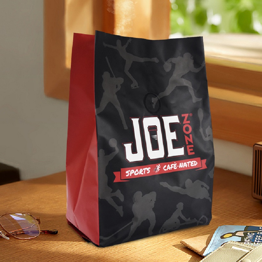 Hot Sale Empty Gusseted Bottom Custom 1 Lb Ziplock Coffee Bag Valve