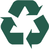 Recycelbar und wiederverwendbar