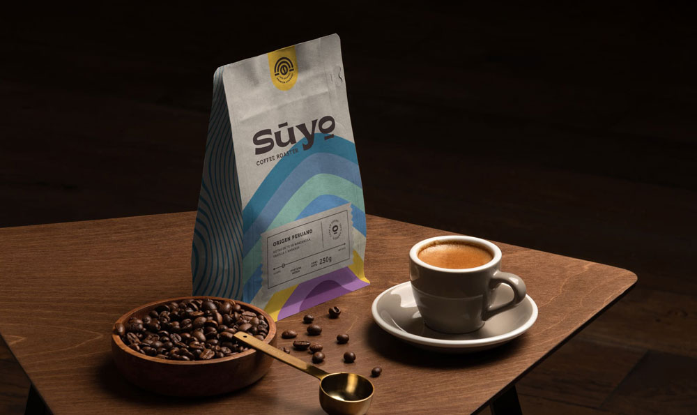 emballage de marque de café