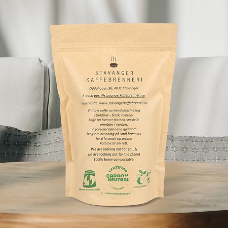 sac en papier kraft compostable