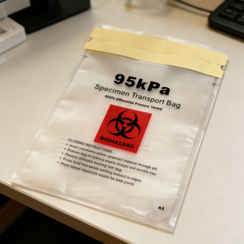 Biohazard Specimen Transport Bag​