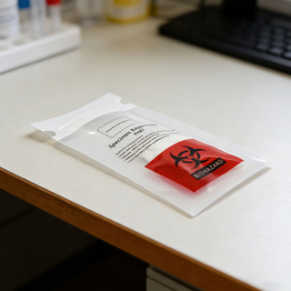 Biohazard Specimen Transport Bag​