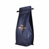 Wholesale High Quality Standing Biodegradable Customized Printed 250g 500g 1kg Flat Bottom Coffee Zipper Bag with Valve