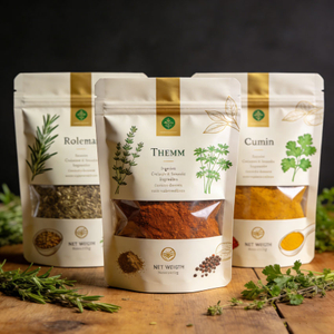Eco-friendly Spice And Herb Packaging Bags