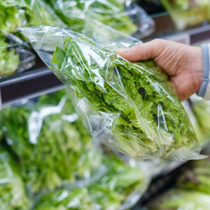 Best Recyclable Clear Heat Sealed Vegetable Plastic Bags for Leafy Greens