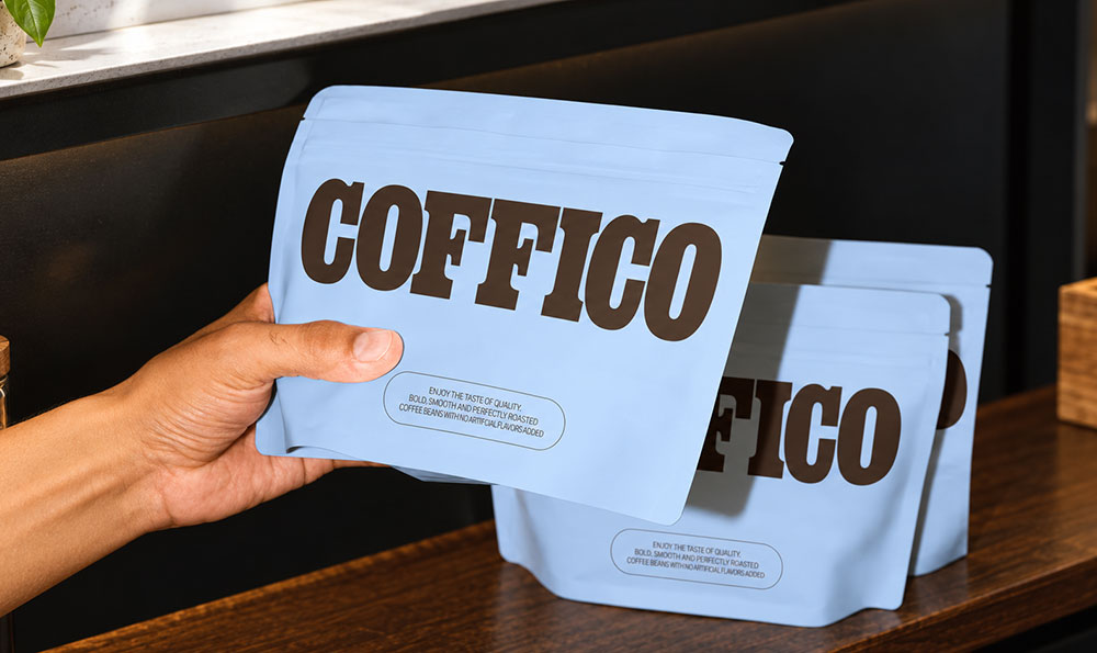 PPWR compliant recyclable coffee bags