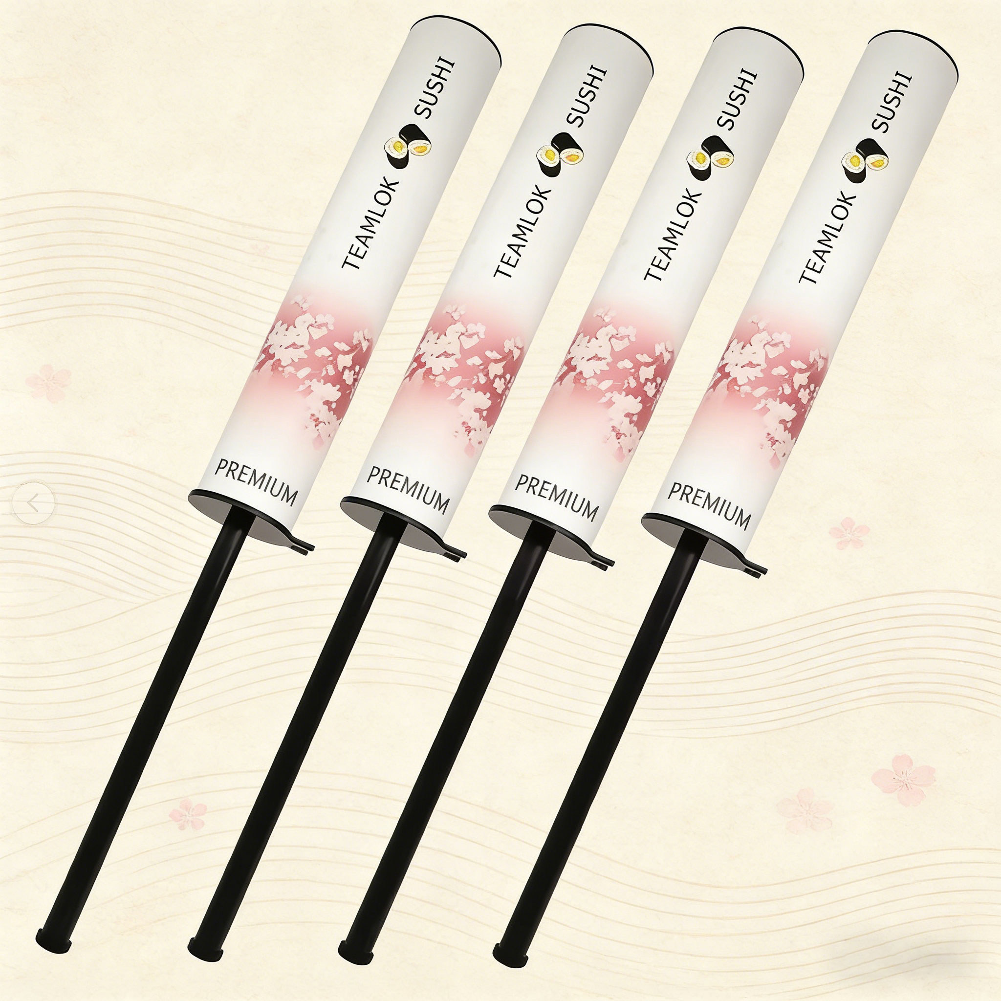 Custom Cardboard Packaging Sushi Push Pop Tube