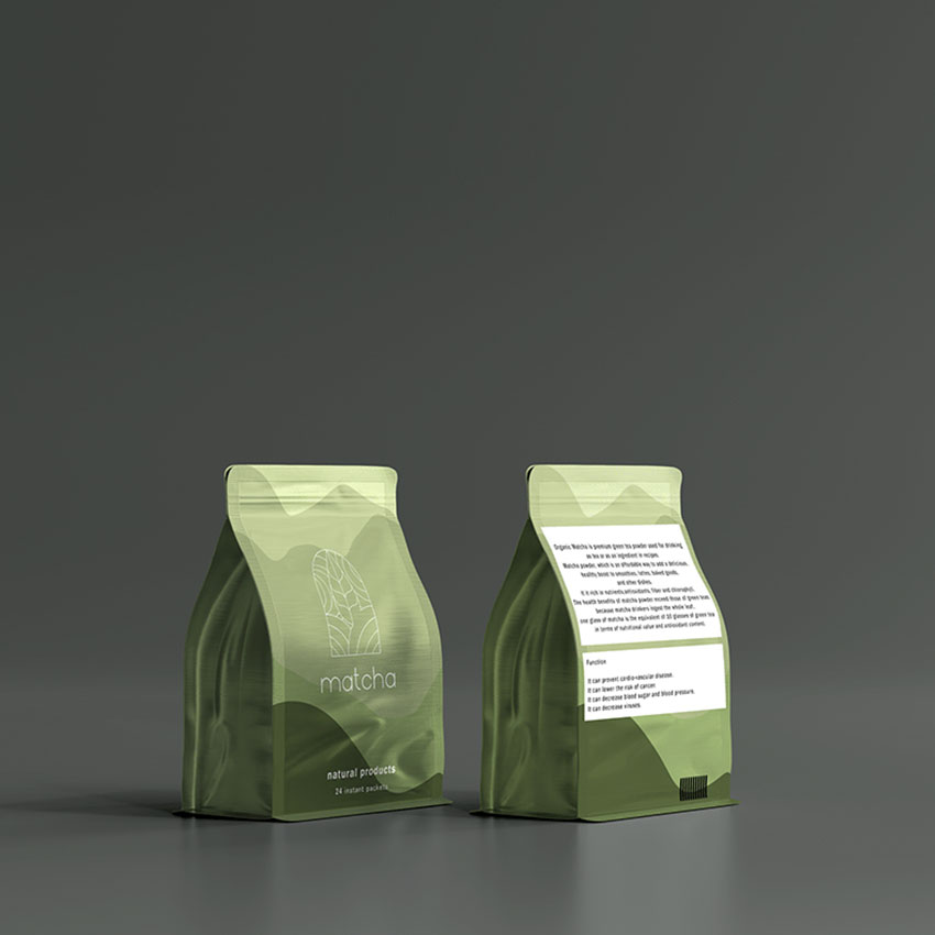 Eco-friendly Custom Matcha Packaging Solutions