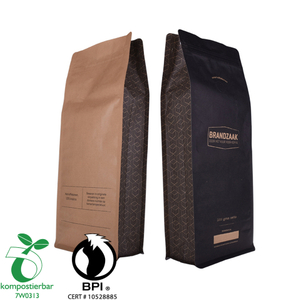 China Supplier Custom Print Ziplock Eco Friendly Recycled Coffee Packaging Bags with Valves