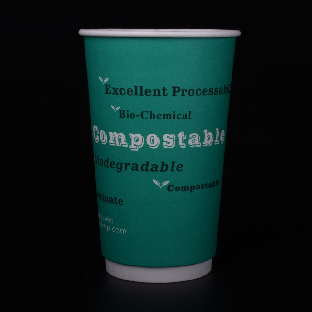 Customized Print Logo Compostable Food Grade Biodegradable Coffee Cup