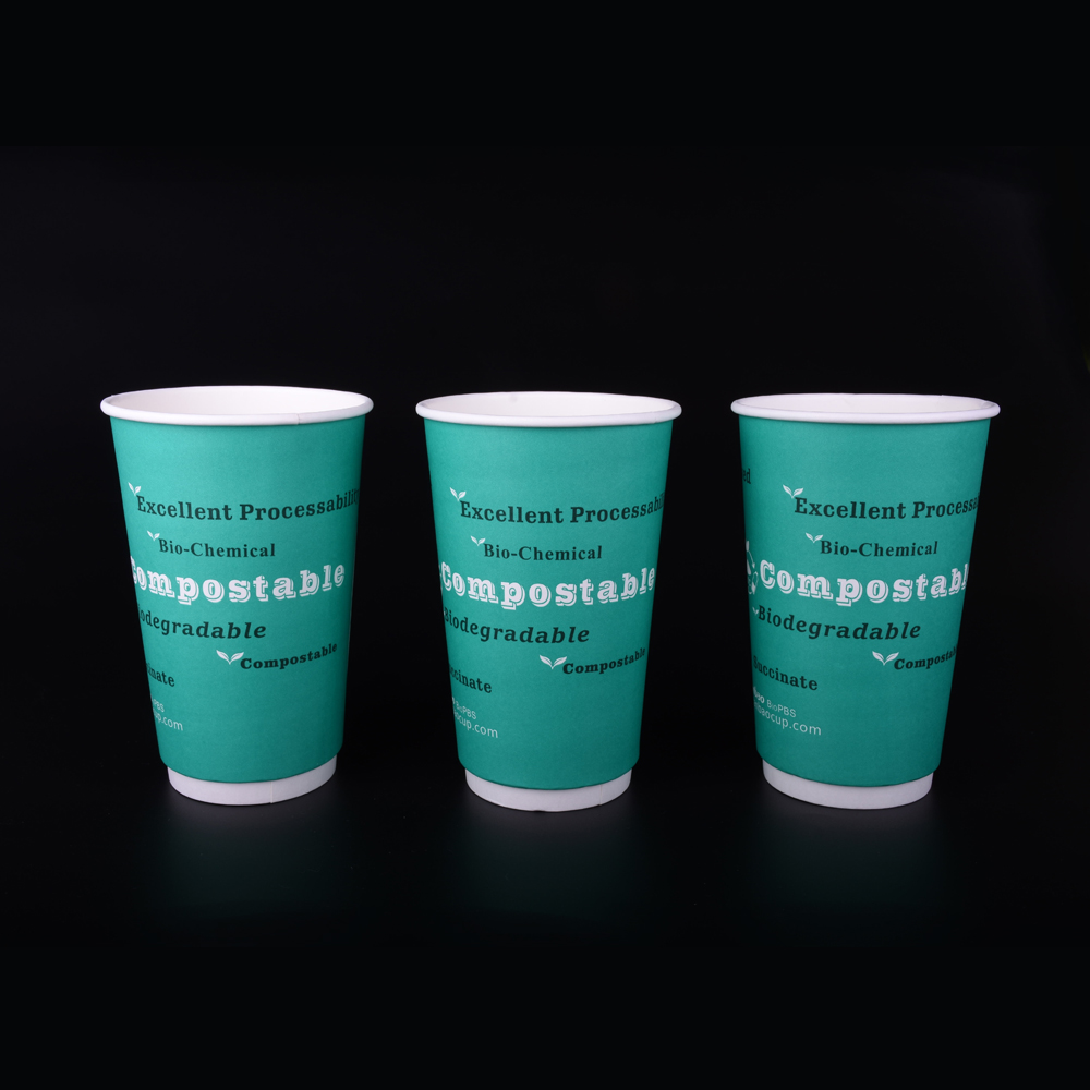Customized Print Logo Compostable Food Grade Biodegradable Coffee Cup